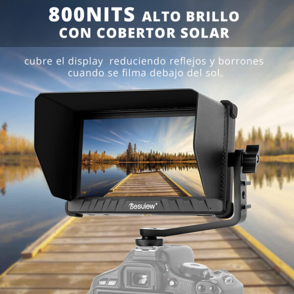 Monitor De Campo Desview R5ii 5.5 Hdmi 4k Para Camaras Dslr - Image 2