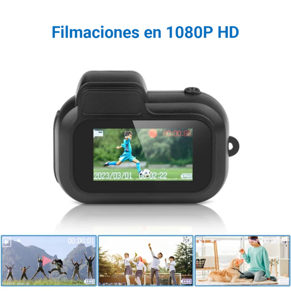 Mini camara digital portatil con Llavero