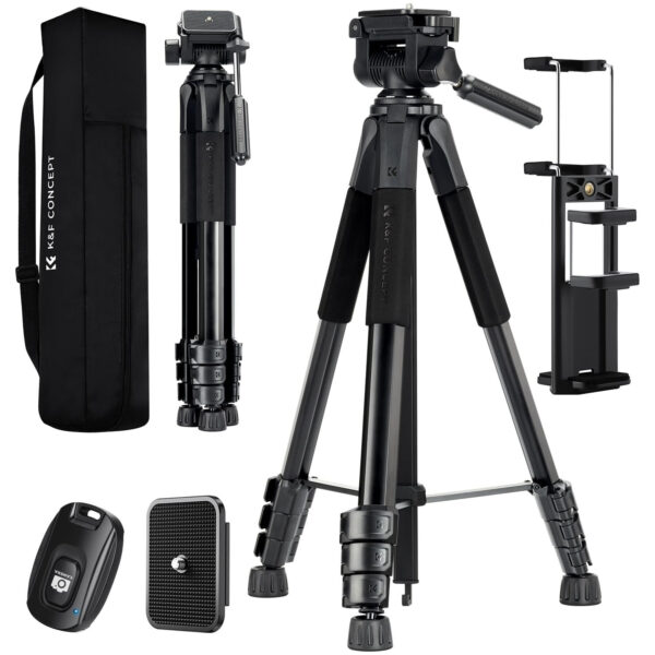 Tripode de Video Portátil K&F Concept S245A3 hasta 4KG