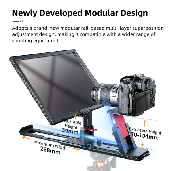 Teleprompter Desview T12S de 12 Pulgadas - Image 2