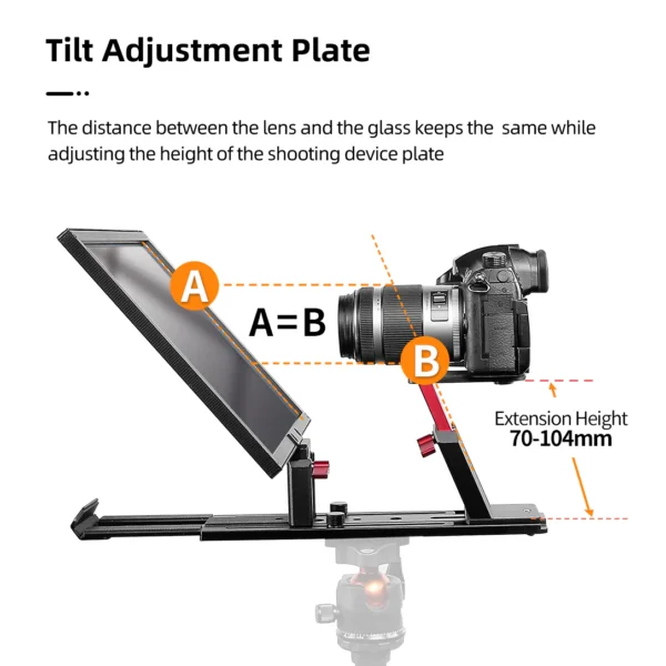 Teleprompter Desview T12S de 12 Pulgadas - Image 6