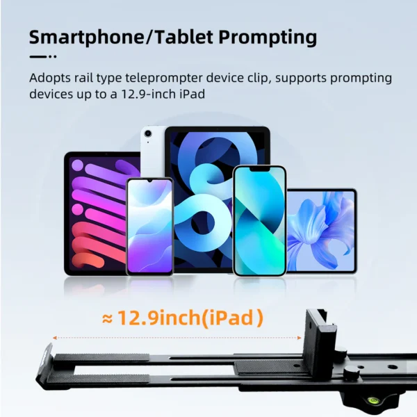 Teleprompter Desview T12S de 12 Pulgadas - Image 3