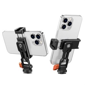 Soporte Adaptador para Celular con Montura de Zapata para Cámaras K&F Concept